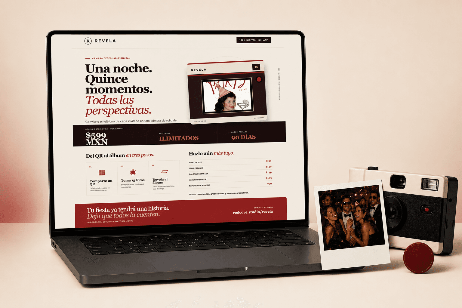Vista del proyecto REVELA