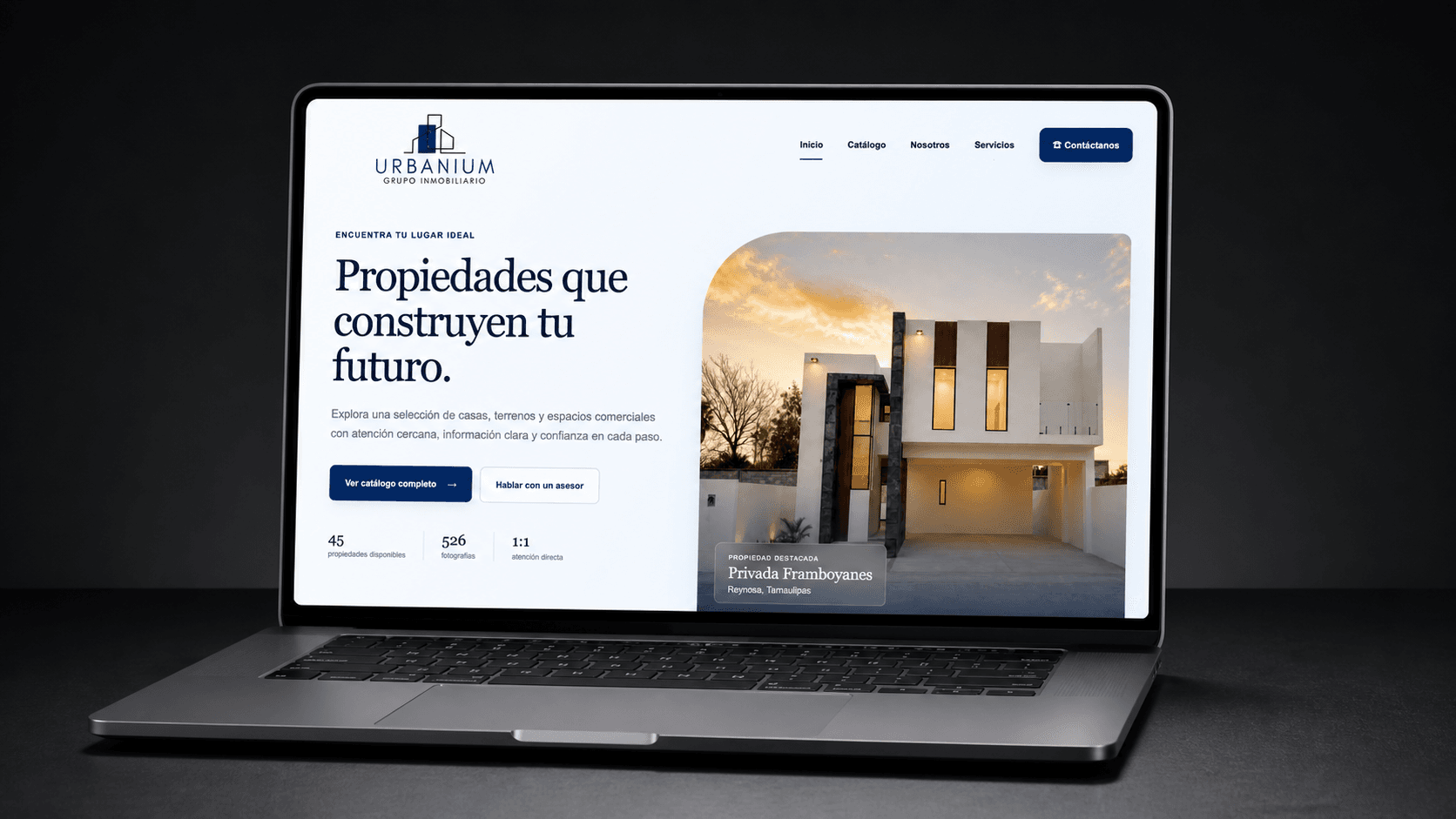 Vista del proyecto URBANIUM